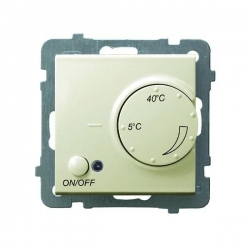 AS   RTP-1GN/m/27 regulator temperatury z czujnikiem nadpowietrznym - Ecru
